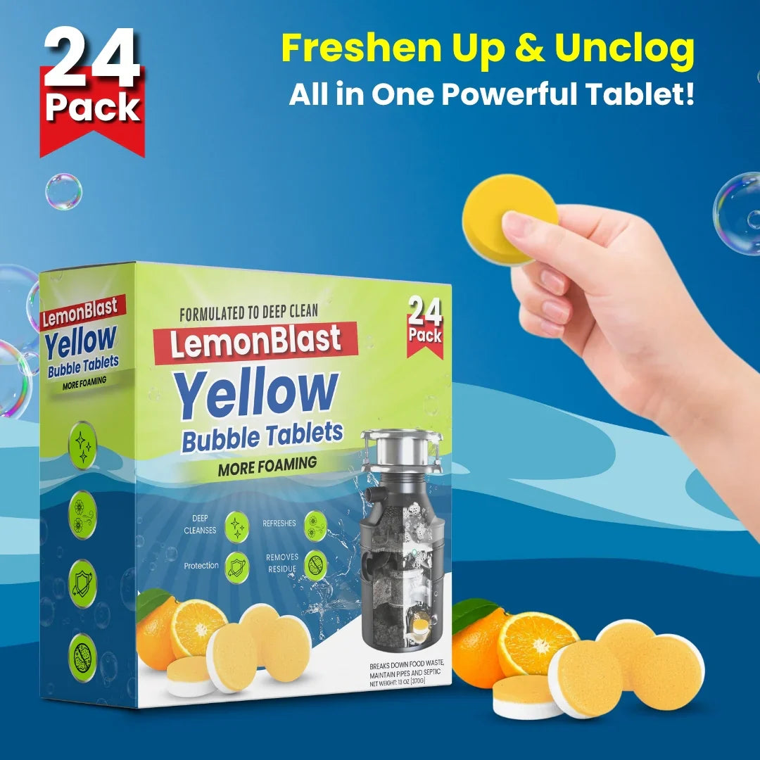LemonBlast Yellow Bubble Tablets